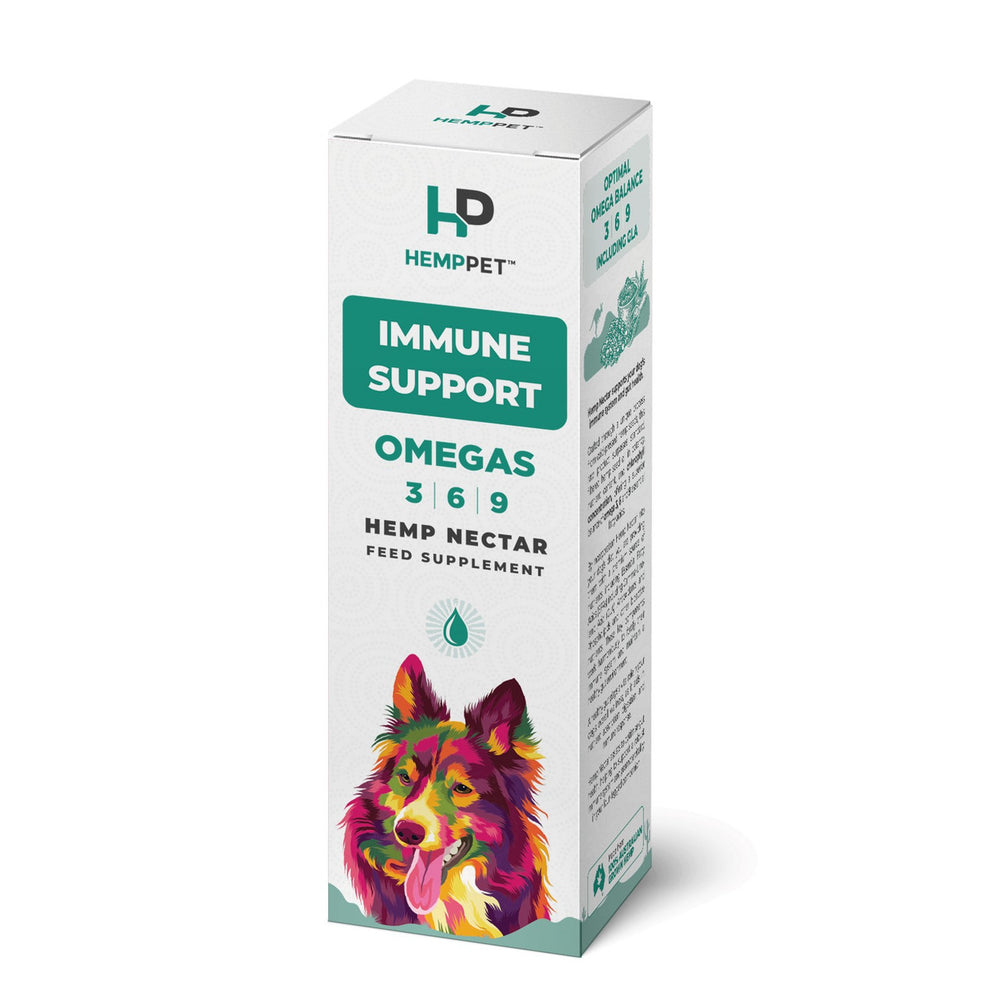 Immune Support Hemp Nectar Omegas 3 6 9 For Dogs 100ml