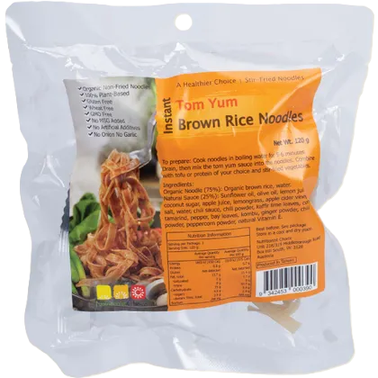 Instant Tom Yum Brown Rice Noodles