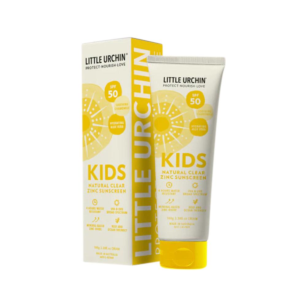 KIDS SUNSCREEN CLEAR ZINC SPF 50
