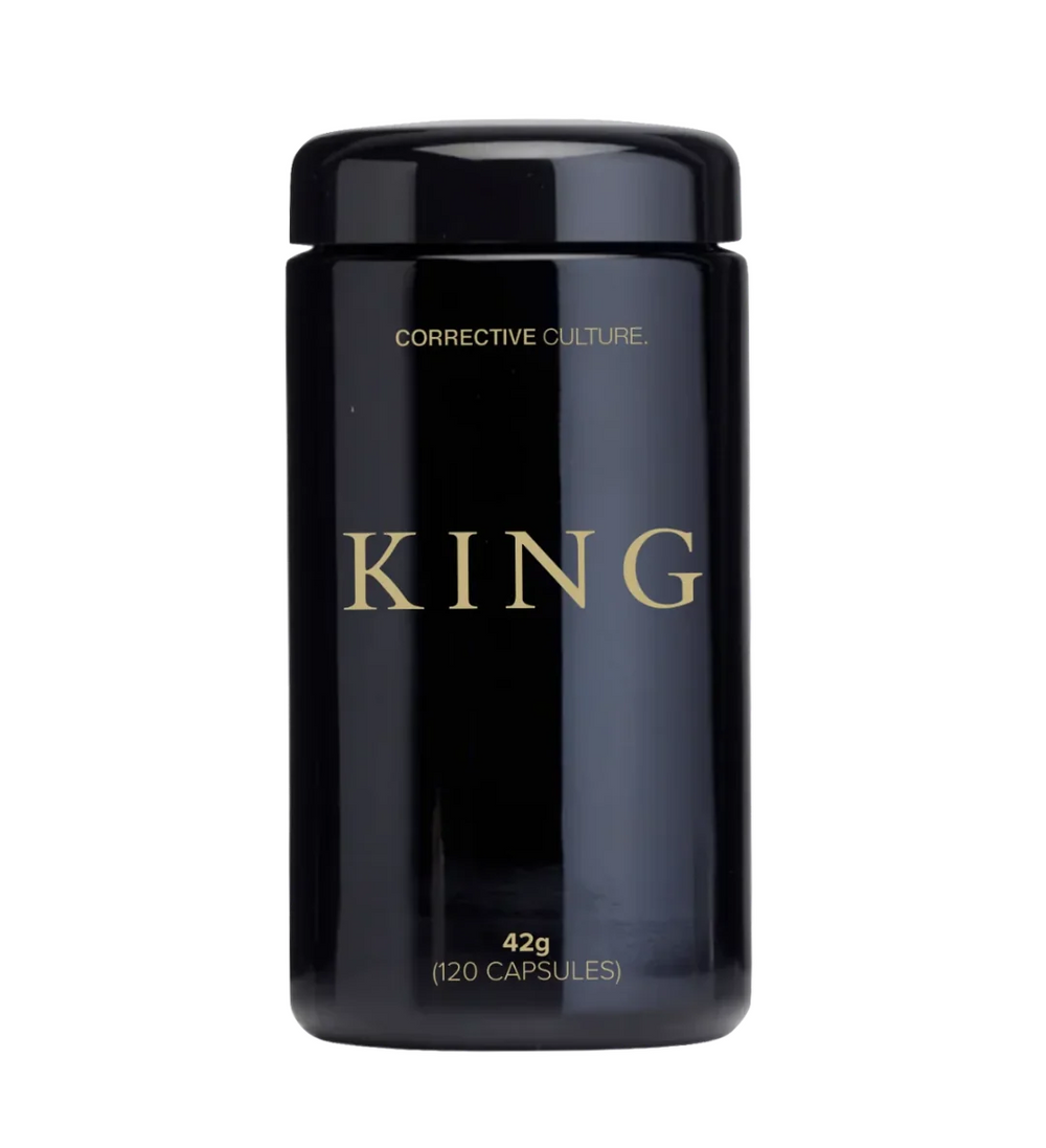 KING Organic Grass-Fed Beef Organ Capsules - Made for Men