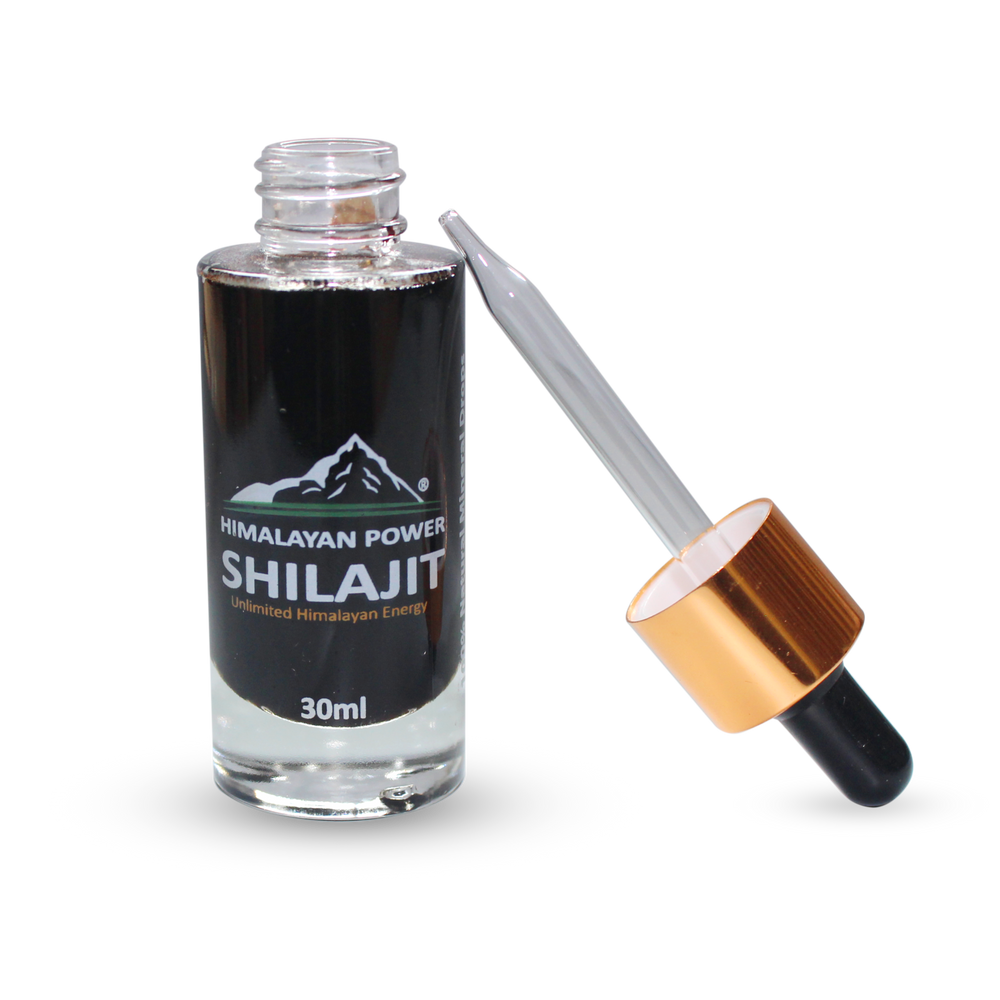 Himalayan Power Shilajit Liquid Drops- Gold Grade - 30ml