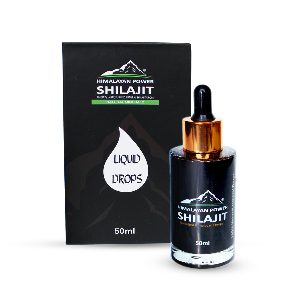 Shilajit Liquid Drops - Gold Grade - 50ml