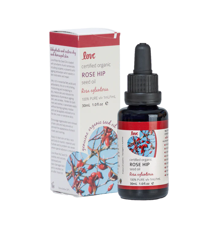 Organic Rose Hip Seed Oil 30ml