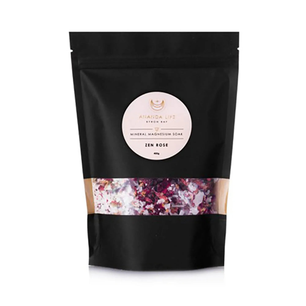 Mineral Magnesium Bath Soak ZEN Rose