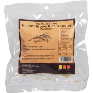 Mushroom and Brown Rice Instant Noodles