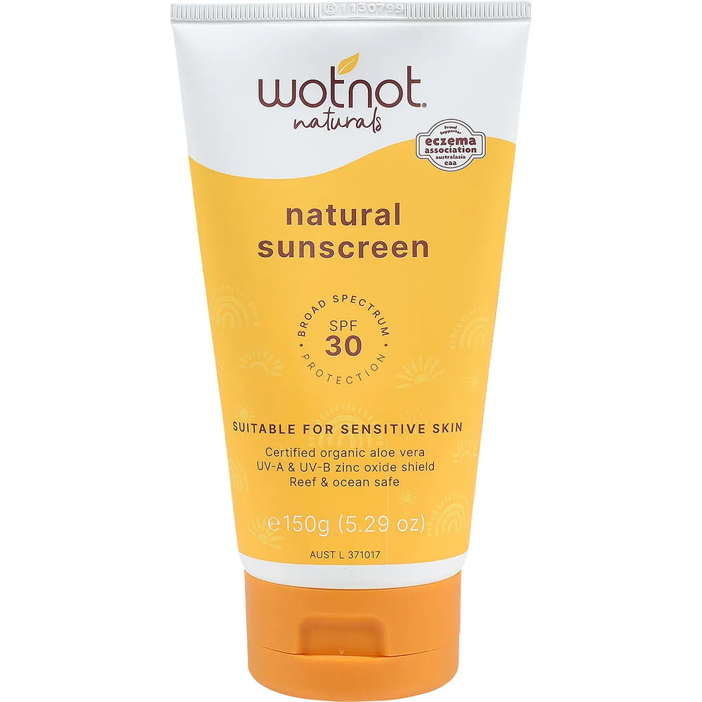 Natural Sunscreen SPF 30 Suitable Sensitive Skin 150g