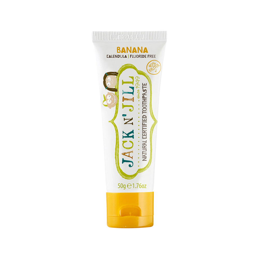 Natural Toothpaste with Calendula (Fluoride Free) Banana 50g