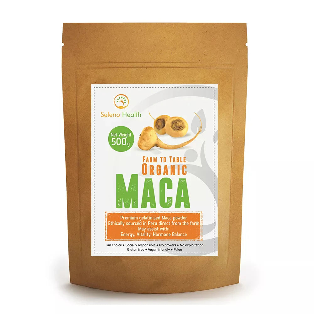 ORGANIC ACTIVATED YELLOW MACA