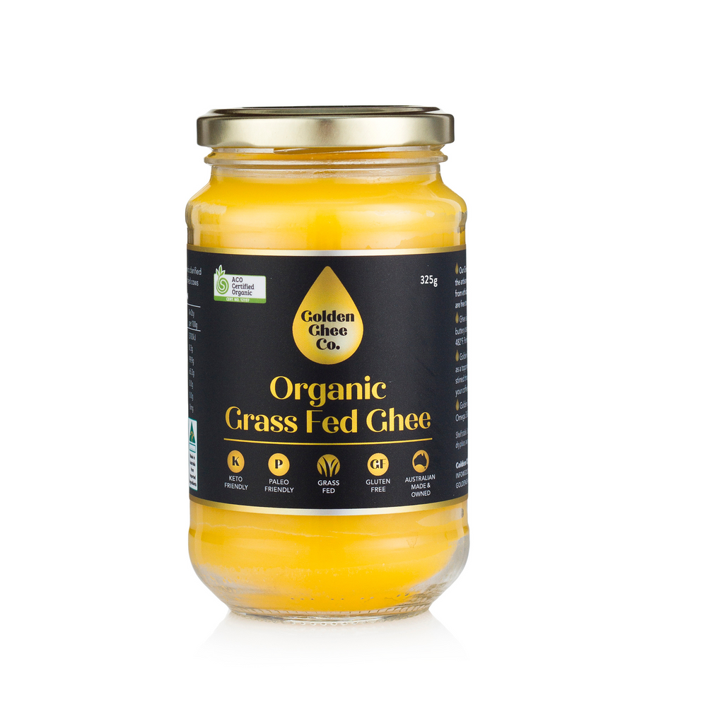 Golden Ghee Co Organic Grass Fed Ghee G/F 685g