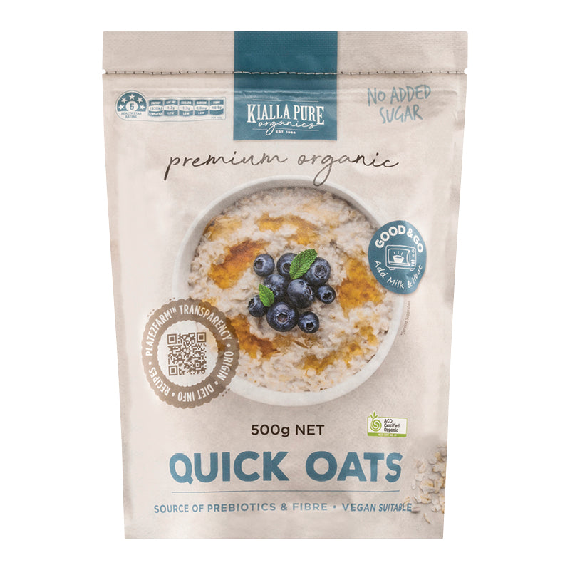 Organic Quick Oats 500g