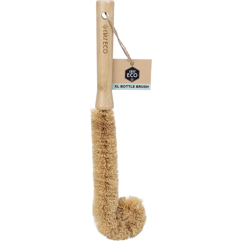 XL Bottle Brush Bamboo Handle, Coconut Bristles