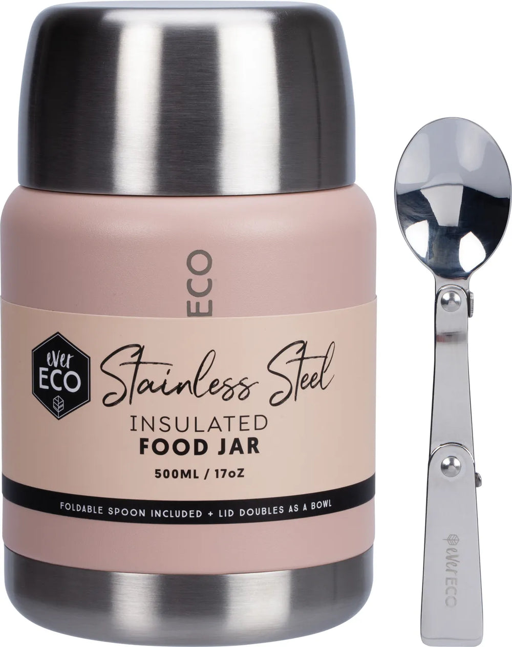 Insulated Stainless Steel Food Jar 500ml