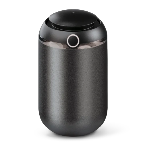 Portable Metal Diffuser: Gunmetal Grey