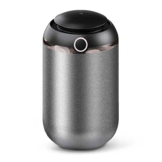 Portable Metal Diffuser: Silver