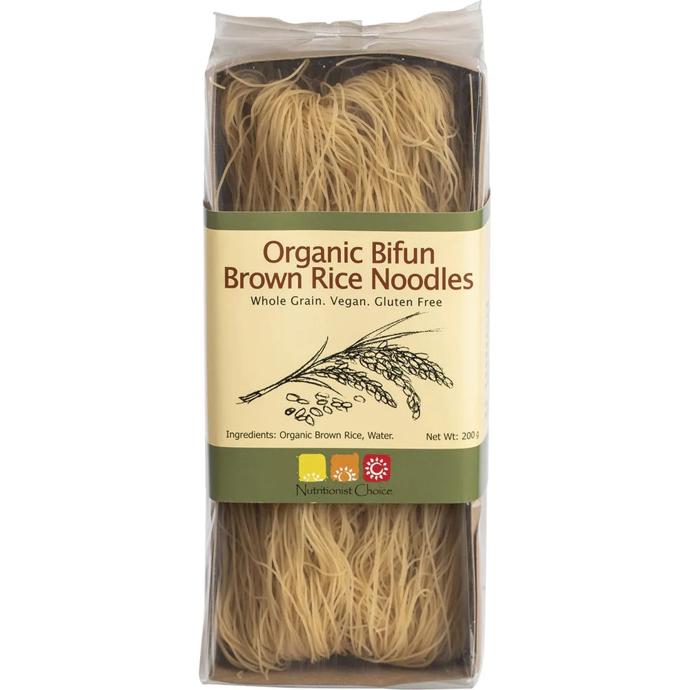 Rice Noodles Bifun Brown Rice 200g