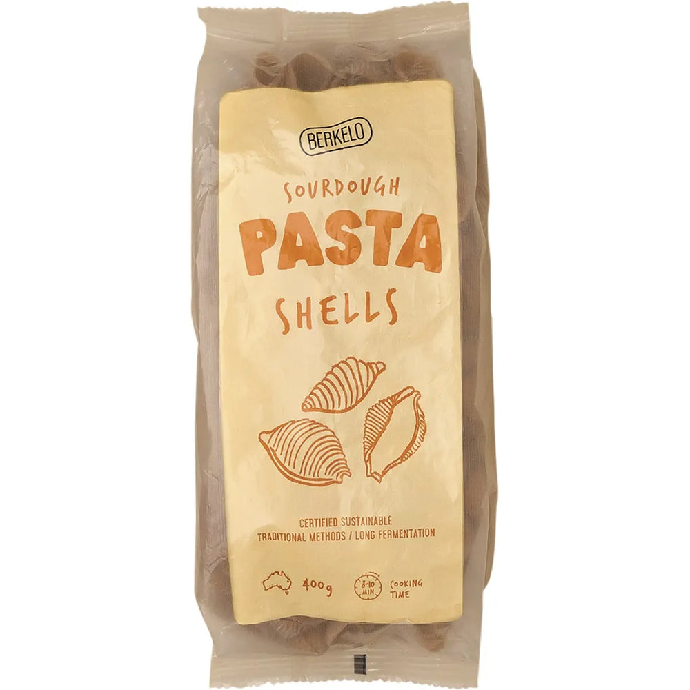 Sourdough Pasta Wholewheat Shells 400g