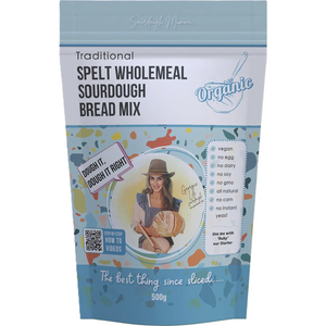 Organic Sourdough Spelt Wholemeal Mix 500g