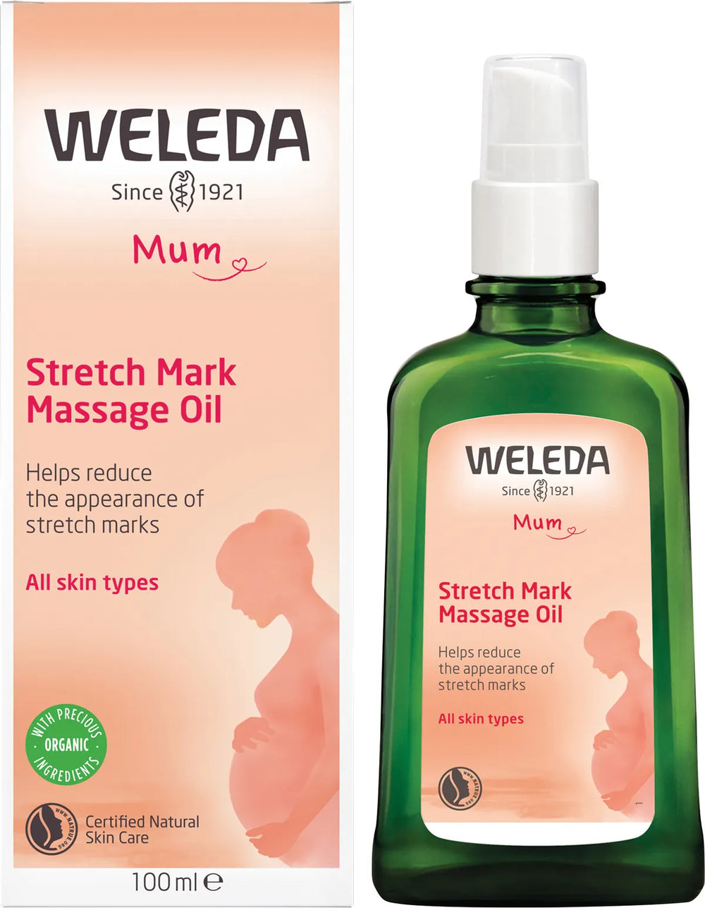 Stretch Mark Massage Oil Mum 100ml