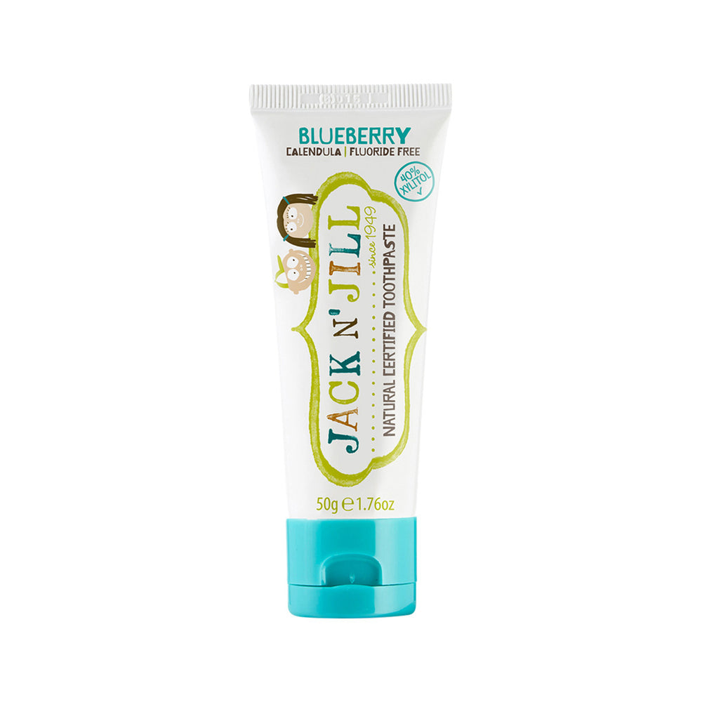 Natural Toothpaste with Calendula (Fluoride Free) Blueberry 50g