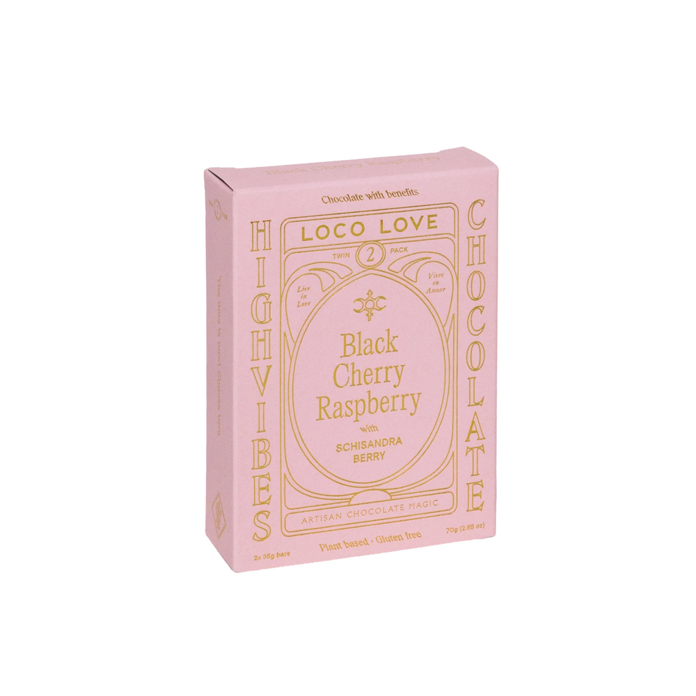 Black Cherry and Raspberry - Twin