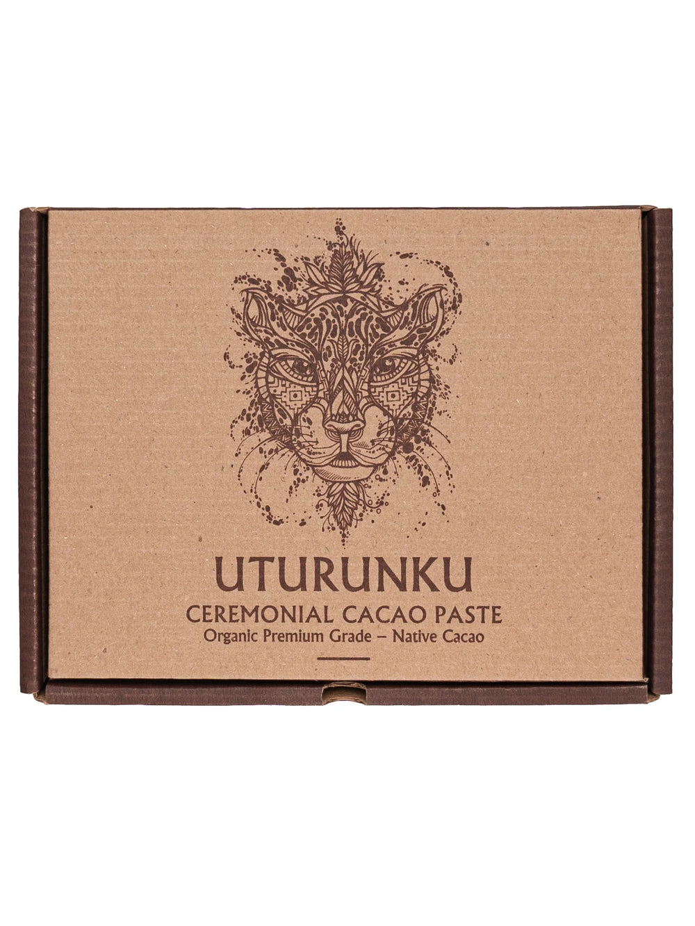 UTURUNKU (JAGUAR) CEREMONIAL CACAO PASTE BLOCK - 500G