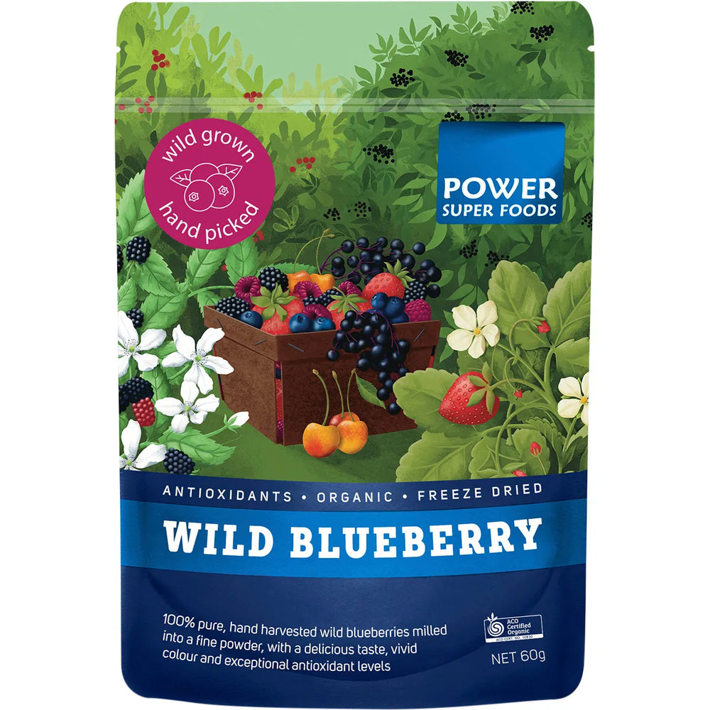 Wild Blueberry Powder Certified Organic