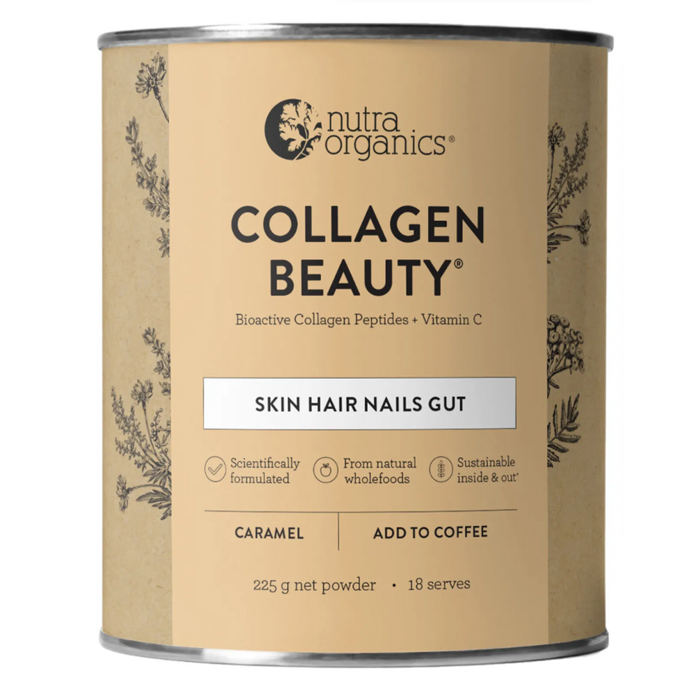 Nutra Organics Collagen Beauty Caramel 225g