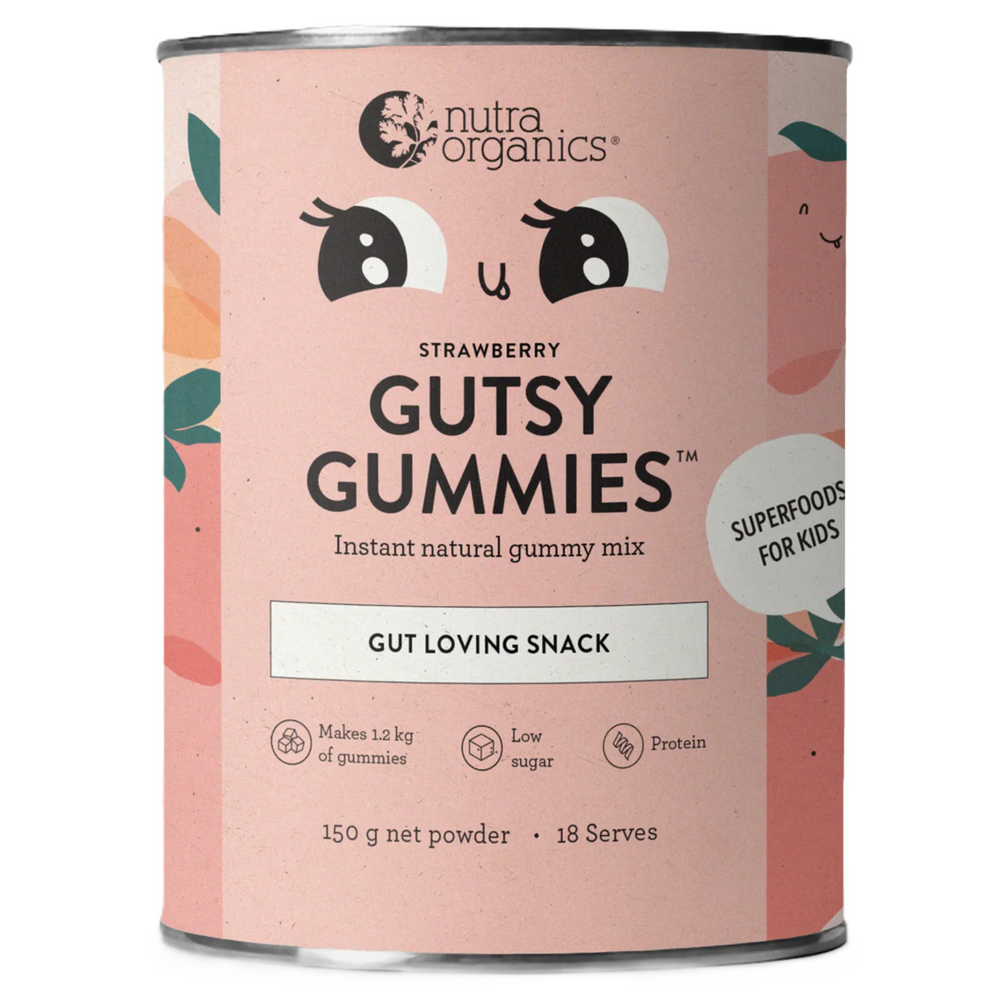 Nutra Organics Gutsy Gummies Strawberry