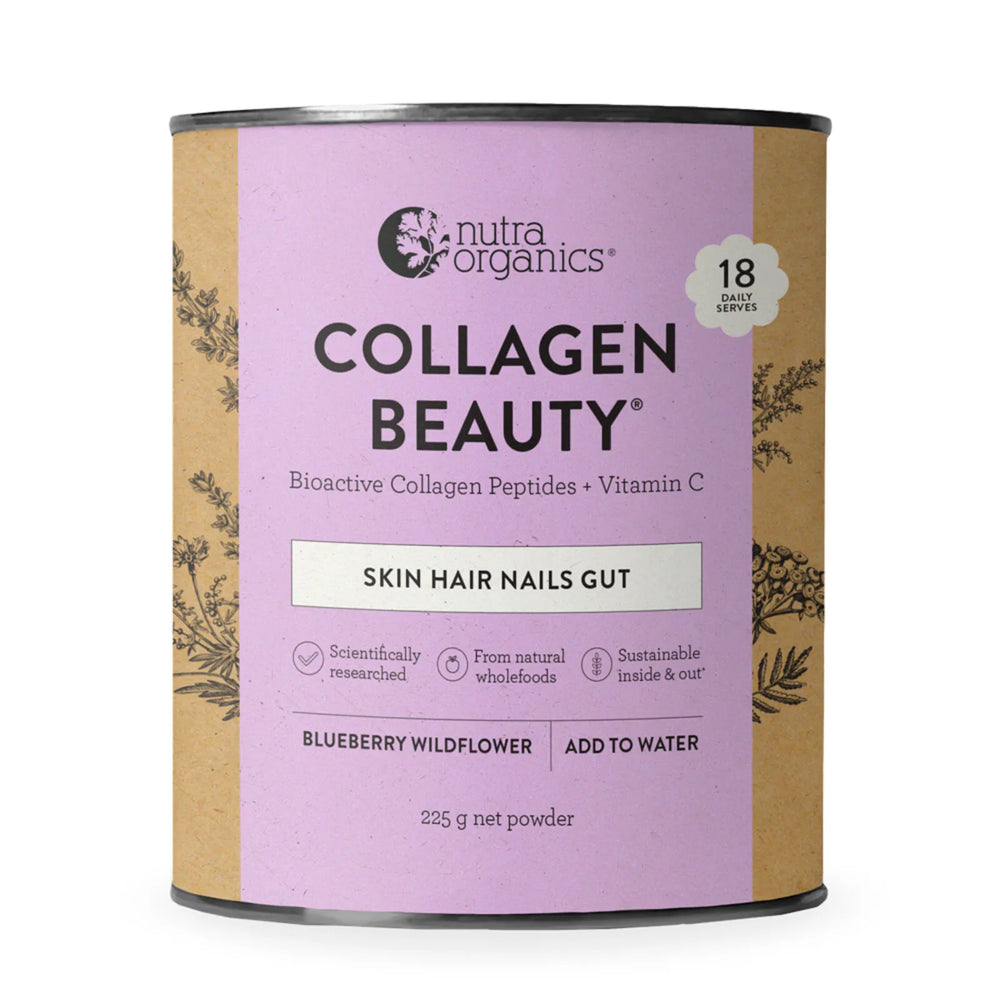 Nutra Organics Collagen Beauty™ Blueberry Wildflower 225g