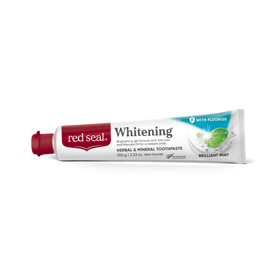 Whitening w/Fluoride Brilliant Mint Toothpaste